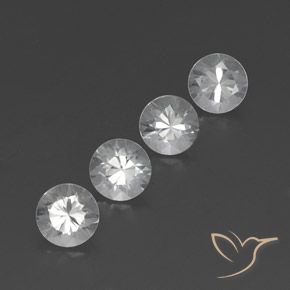 Shop natural 4.91ct Blanc clair Zircon gems, Tour, from Cambodge at GemSelect. In stock, global shipping!