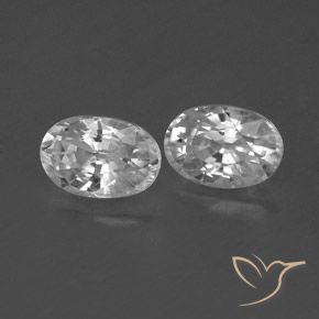 Shop natural 1.66ct Blanc clair Zircon gems, ovale, from Cambodge at GemSelect. In stock, global shipping!