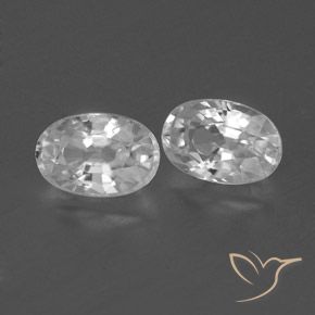 Shop natural 1.75ct Blanc clair Zircon gems, ovale, from Cambodge at GemSelect. In stock, global shipping!