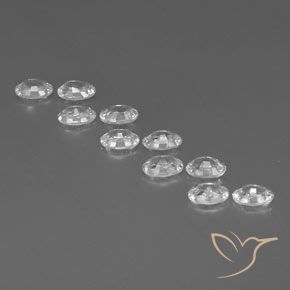 Shop natural 6.85ct Blanc Zircon gems, ovale, from Cambodge at GemSelect. In stock, global shipping!