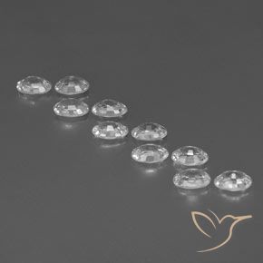 Shop natural 7.39ct Blanc clair Zircon gems, ovale, from Cambodge at GemSelect. In stock, global shipping!