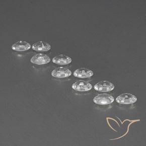 Shop natural 7.39ct Blanc Zircon gems, ovale, from Cambodge at GemSelect. In stock, global shipping!