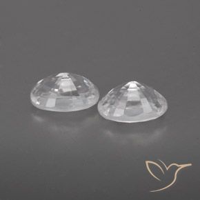 Shop natural 1.67ct Blanc Zircon gems, ovale, from Cambodge at GemSelect. In stock, global shipping!