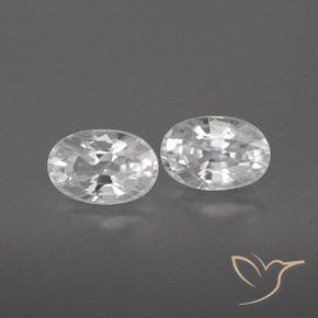 Shop natural 1.70ct Blanc Zircon gems, ovale, from Cambodge at GemSelect. In stock, global shipping!