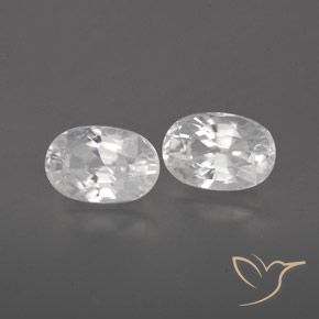 Shop natural 1.77ct Blanc Zircon gems, ovale, from Cambodge at GemSelect. In stock, global shipping!