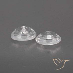 Shop natural 1.68ct Blanc Zircon gems, ovale, from Cambodge at GemSelect. In stock, global shipping!