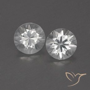 1.87ctw Naturel Blanc Zircon, Tour, VVS