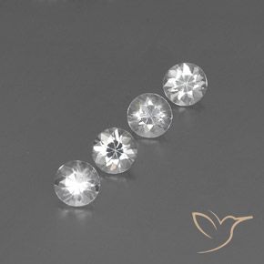 Shop natural 3.84ct Blanc Zircon gems, Tour, from Cambodge at GemSelect. In stock, global shipping!