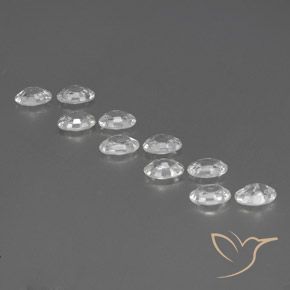 Shop natural 6.80ct Blanc Zircon gems, ovale, from Cambodge at GemSelect. In stock, global shipping!