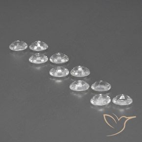 Shop natural 7.74ct Blanc Zircon gems, ovale, from Cambodge at GemSelect. In stock, global shipping!