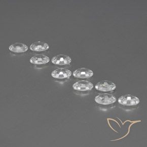 Shop natural 7.14ct Blanc Zircon gems, ovale, from Cambodge at GemSelect. In stock, global shipping!