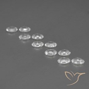 Shop natural 6.66ct Blanc Zircon gems, ovale, from Cambodge at GemSelect. In stock, global shipping!
