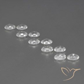 Shop natural 7.45ct Blanc Zircon gems, ovale, from Cambodge at GemSelect. In stock, global shipping!
