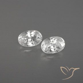 Shop natural 1.66ct Blanc Zircon gems, ovale, from Cambodge at GemSelect. In stock, global shipping!