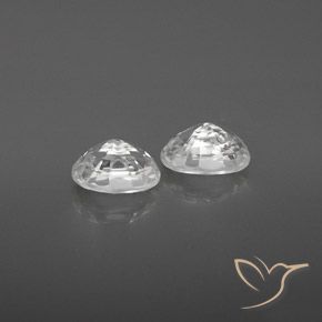 Shop natural 1.74ct Blanc Zircon gems, ovale, from Cambodge at GemSelect. In stock, global shipping!