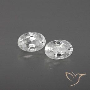 Shop natural 1.67ct Blanc Zircon gems, ovale, from Cambodge at GemSelect. In stock, global shipping!