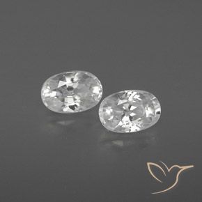 Shop natural 1.71ct Blanc Zircon gems, ovale, from Cambodge at GemSelect. In stock, global shipping!