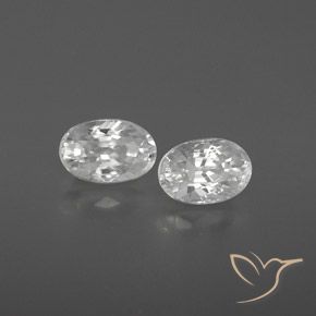 Shop natural 1.74ct Blanc Zircon gems, ovale, from Cambodge at GemSelect. In stock, global shipping!