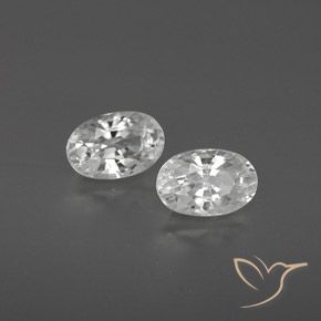 Shop natural 1.72ct Blanc Zircon gems, ovale, from Cambodge at GemSelect. In stock, global shipping!