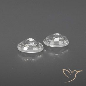 Shop natural 1.68ct Blanc Zircon gems, ovale, from Cambodge at GemSelect. In stock, global shipping!