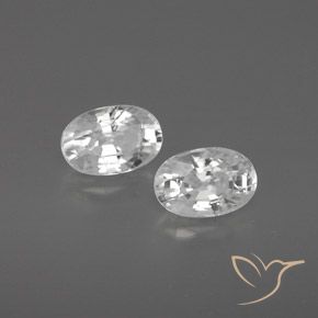 Shop natural 1.63ct Blanc Zircon gems, ovale, from Cambodge at GemSelect. In stock, global shipping!