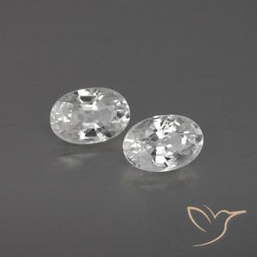 Shop natural 1.75ct Blanc Zircon gems, ovale, from Cambodge at GemSelect. In stock, global shipping!