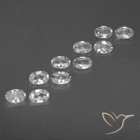 Shop natural 6.68ct Blanc Zircon gems, ovale, from Cambodge at GemSelect. In stock, global shipping!