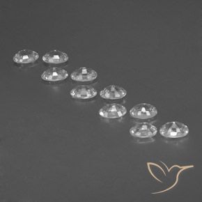 Shop natural 7.10ct Blanc Zircon gems, ovale, from Cambodge at GemSelect. In stock, global shipping!