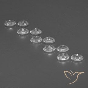 Shop natural 7.97ct Blanc Zircon gems, ovale, from Cambodge at GemSelect. In stock, global shipping!