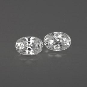 Shop natural 1.67ct Blanc Zircon gems, ovale, from Cambodge at GemSelect. In stock, global shipping!
