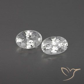 Shop natural 1.64ct Blanc Zircon gems, ovale, from Cambodge at GemSelect. In stock, global shipping!