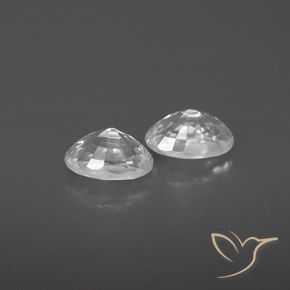 Shop natural 1.67ct Blanc Zircon gems, ovale, from Cambodge at GemSelect. In stock, global shipping!