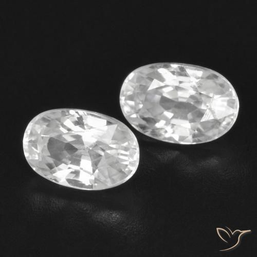 Shop natural 1.74ct Blanc Zircon gems, ovale, from Cambodge at GemSelect. In stock, global shipping!