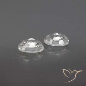 Shop natural 1.72ct Blanc Zircon gems, ovale, from Cambodge at GemSelect. In stock, global shipping!