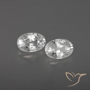Shop natural 1.75ct Blanc Zircon gems, ovale, from Cambodge at GemSelect. In stock, global shipping!