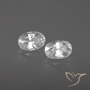 Shop natural 1.71ct Blanc Zircon gems, ovale, from Cambodge at GemSelect. In stock, global shipping!