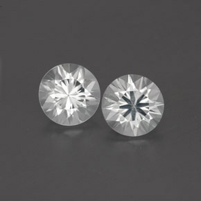 Achetez naturel 1.83ct Blanc Zircon gems, Coupe roude, En provenance Cambodge chez GemSelect. En stock, livraison internationale!