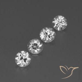 Shop natural 3.98ct Blanc Zircon gems, Tour, from Cambodge at GemSelect. In stock, global shipping!