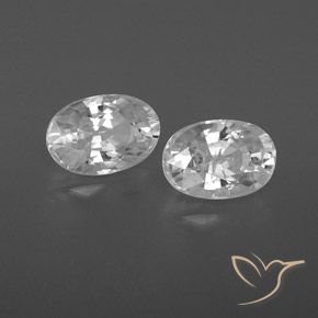 Shop natural 1.62ct Blanc Zircon gems, ovale, from Cambodge at GemSelect. In stock, global shipping!