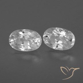 Shop natural 1.82ct Blanc Zircon gems, ovale, from Cambodge at GemSelect. In stock, global shipping!