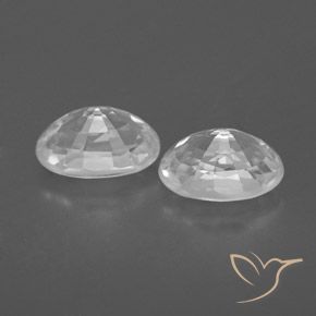 Shop natural 1.74ct Blanc Zircon gems, ovale, from Cambodge at GemSelect. In stock, global shipping!