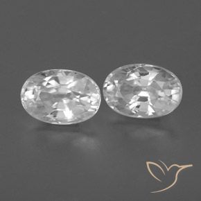 Shop natural 1.71ct Blanc Zircon gems, ovale, from Cambodge at GemSelect. In stock, global shipping!