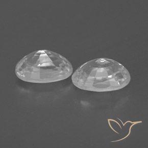 Shop natural 1.72ct Blanc Zircon gems, ovale, from Cambodge at GemSelect. In stock, global shipping!