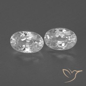 Shop natural 1.73ct Blanc Zircon gems, ovale, from Cambodge at GemSelect. In stock, global shipping!