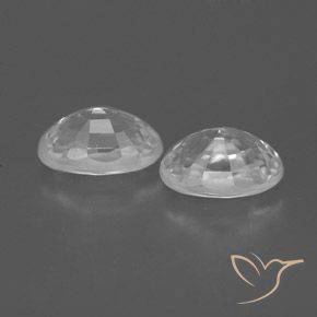 Shop natural 1.73ct Blanc Zircon gems, ovale, from Cambodge at GemSelect. In stock, global shipping!