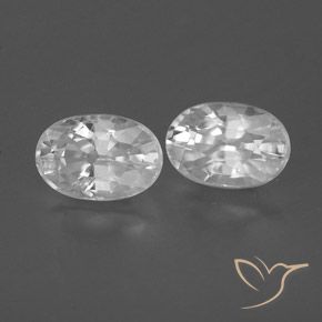 Shop natural 1.78ct Blanc Zircon gems, ovale, from Cambodge at GemSelect. In stock, global shipping!