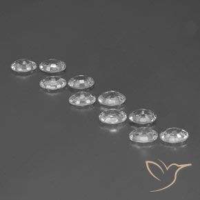 Shop natural 7.12ct Blanc Zircon gems, ovale, from Cambodge at GemSelect. In stock, global shipping!