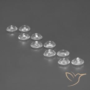 Shop natural 7.90ct Blanc Zircon gems, ovale, from Cambodge at GemSelect. In stock, global shipping!