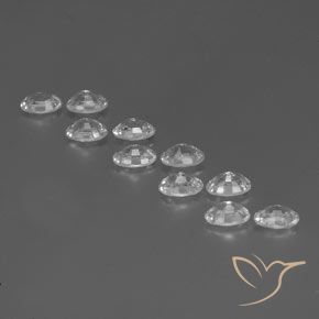 Shop natural 7.53ct Blanc Zircon gems, ovale, from Cambodge at GemSelect. In stock, global shipping!
