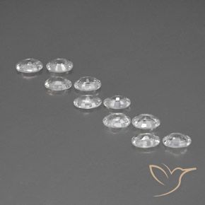 Shop natural 6.77ct Blanc Zircon gems, ovale, from Cambodge at GemSelect. In stock, global shipping!